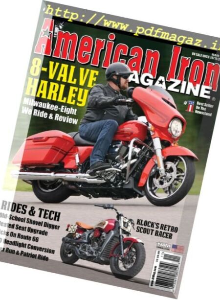 American Iron Magazine – Issue 342, 2016 Cover