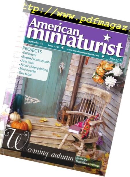 American Miniaturist – September 2016 Cover