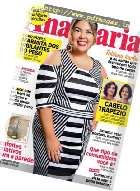 AnaMaria – 2 Setembro 2016 Cover