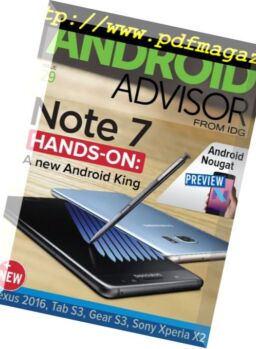 Android Advisor – Issue 29, 2016