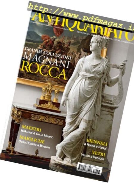Antiquariato – Settembre 2016 Cover