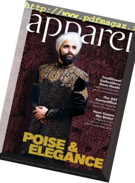 Apparel – September 2016 Cover