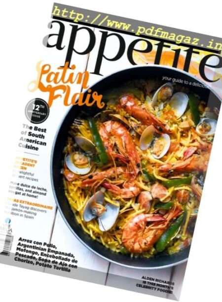 Appetite Philippines – October 2016 Cover