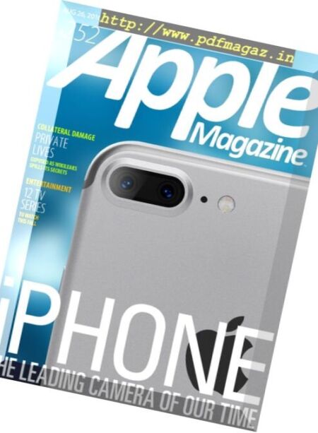 AppleMagazine – 26 August 2016 Cover