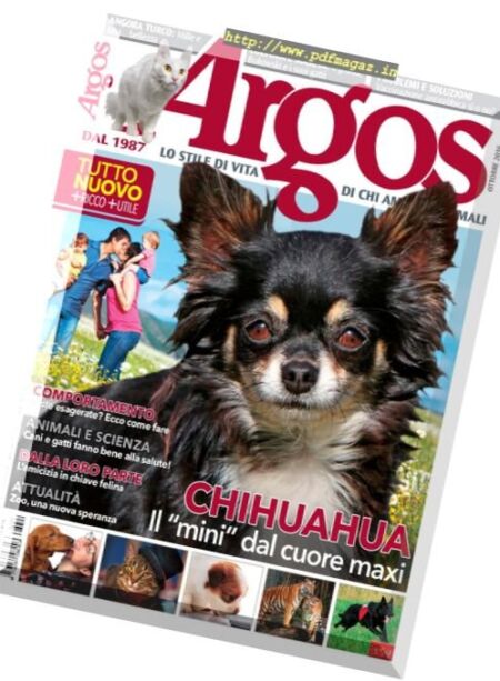 Argos – Ottobre 2016 Cover