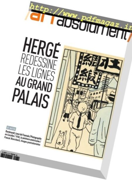 Art Absolument – N 73, 2016 Cover