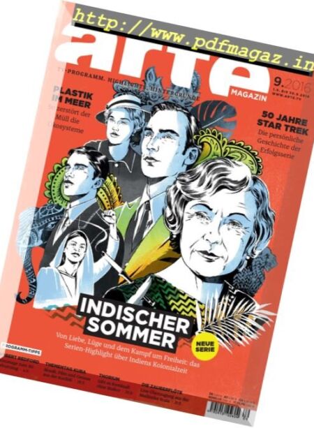 ARTE Germany – September 2016 Cover