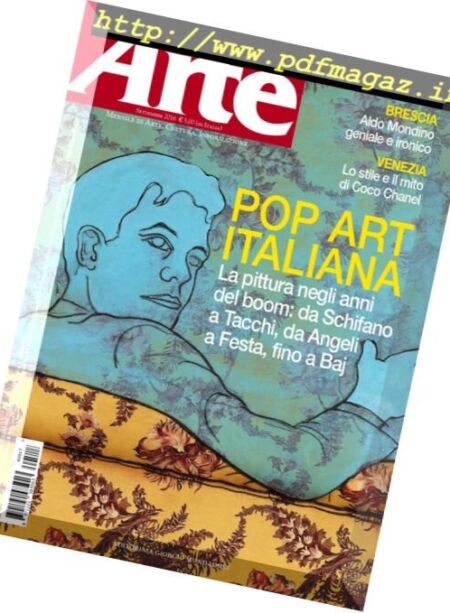 Arte – Settembre 2016 Cover