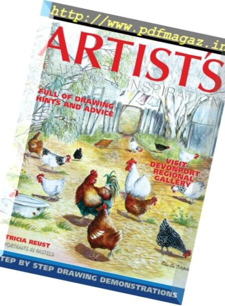 Artists Drawing and Inspiration – Issue 22, 2016 Cover