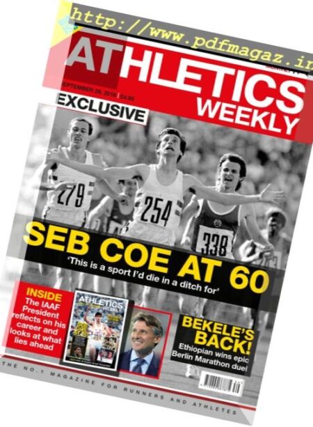 Athletics Weekly – 29 September 2016 Cover