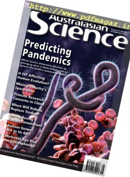 Australasian Science – October 2016 Cover