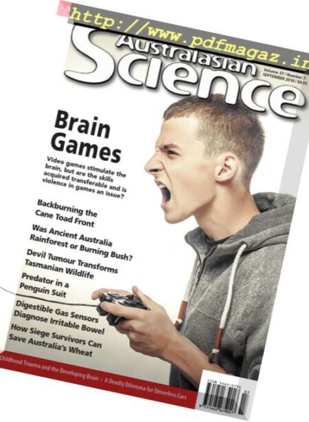 Australasian Science – September 2016 Cover