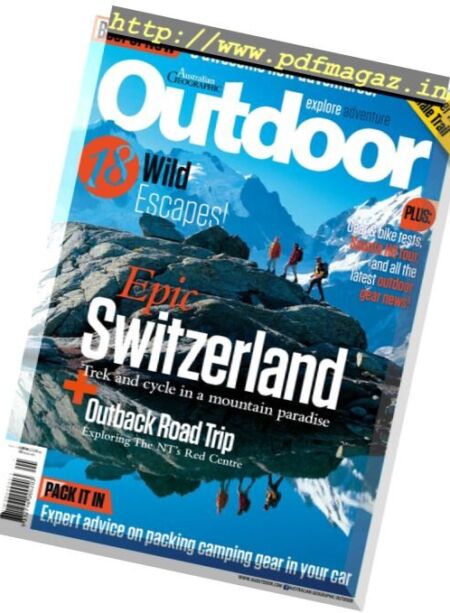 Australian Geographic Outdoor – September-October 2016 Cover