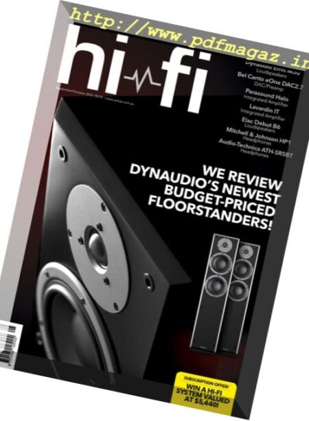 Australian HiFi – September-October 2016 Cover