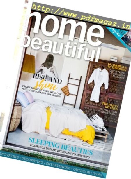 Australian Home Beautiful – October 2016 Cover