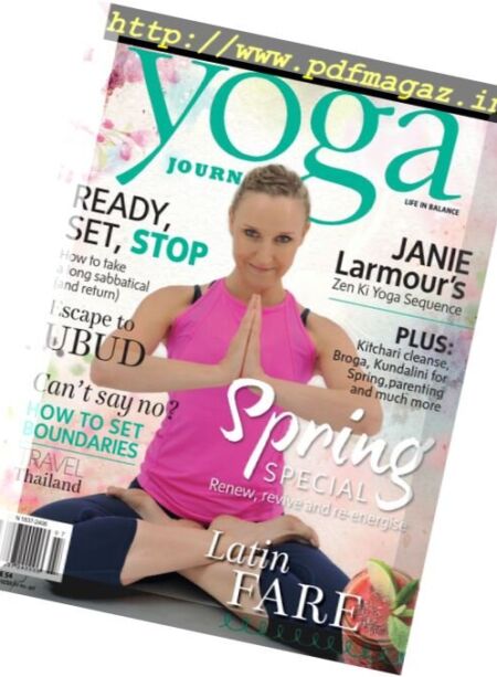 Australian Yoga Journal – October 2016 Cover