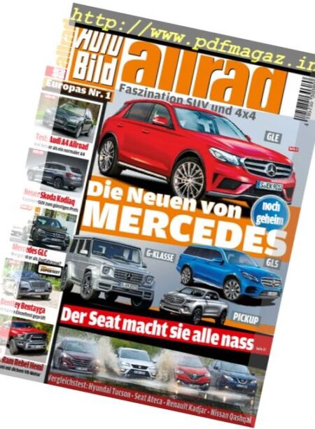 Auto Bild Allrad – Oktober 2016 Cover