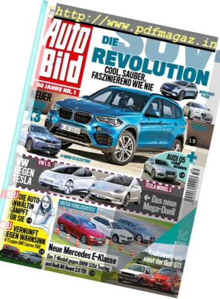 Auto Bild Germany – 30 September 2016 Cover