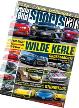 Auto Bild Sportscars – Oktober 2016