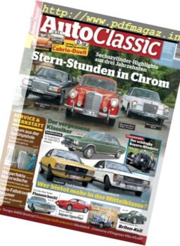 Auto Classic – September-Oktober 2016