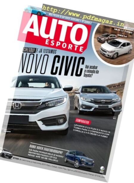 Auto Esporte – Setembro 2016 Cover