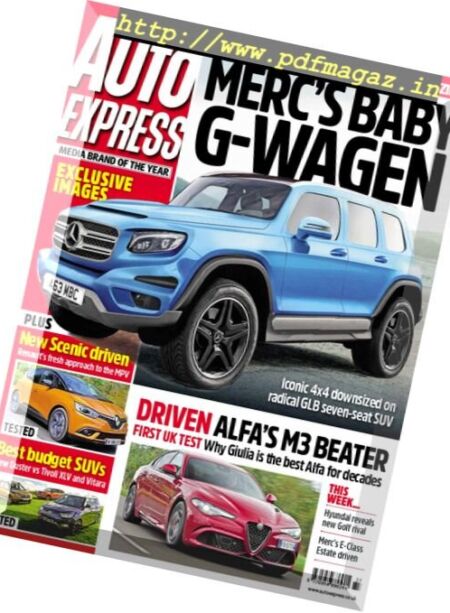 Auto Express – 14 September 2016 Cover