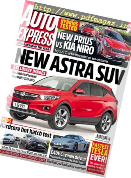 Auto Express – 31 August 2016 Cover
