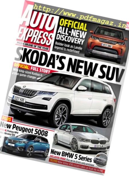 Auto Express – 7 September 2016 Cover