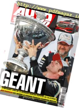 Auto Hebdo – 21 Septembre 2016