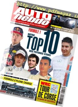 Auto Hebdo – 28 Septembre 2016