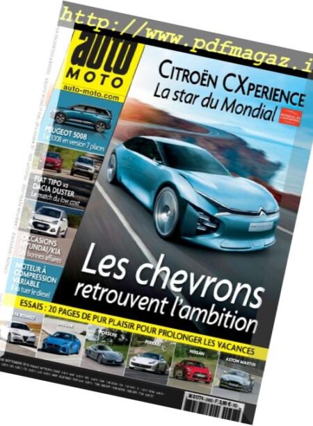 Auto Moto – Septembre 2016 Cover