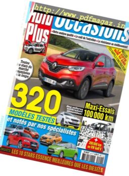 Auto Plus Occasions – Automne 2016