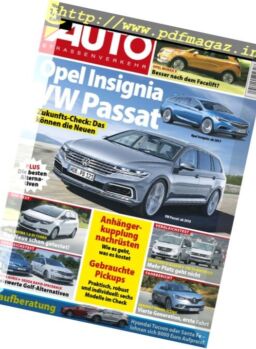 Auto Strassenverkehr – N 21-21 September 2016