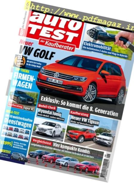 Auto Test Germany – Oktober-November 2016 Cover