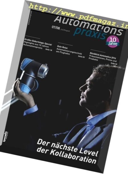Automations Praxis – Juli-August 2016 Cover