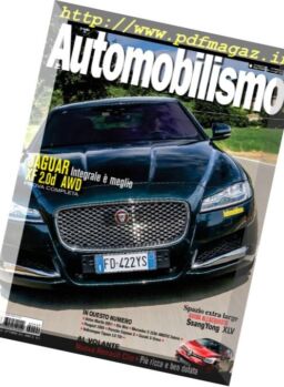 Automobilismo – Settembre 2016