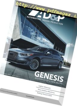 Automotive Design and Production – October 2016