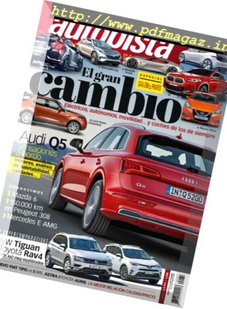 Autopista – 4 Octubre 2016 Cover