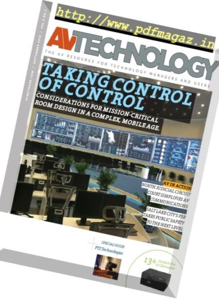 AV Technology – September 2016 Cover