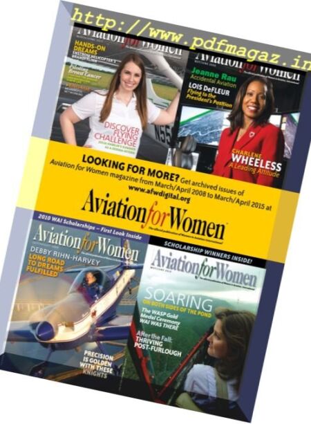 Aviation for Women – September-October 2016 Cover