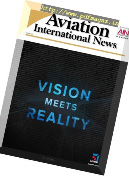 Aviation International News – October 2016 Cover