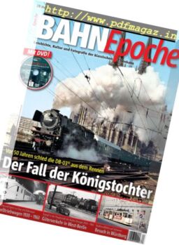 Bahn Epoche – Herbst 2016