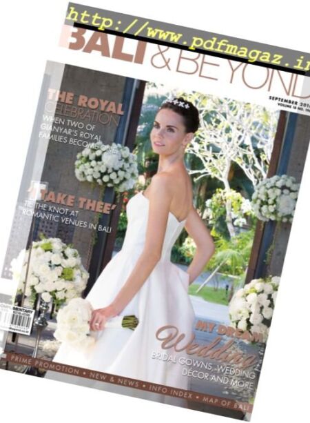 Bali & Beyond Magazine – September 2016 Cover