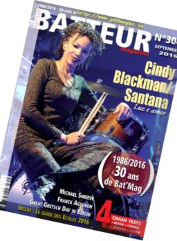 Batteur Magazine – Septembre 2016