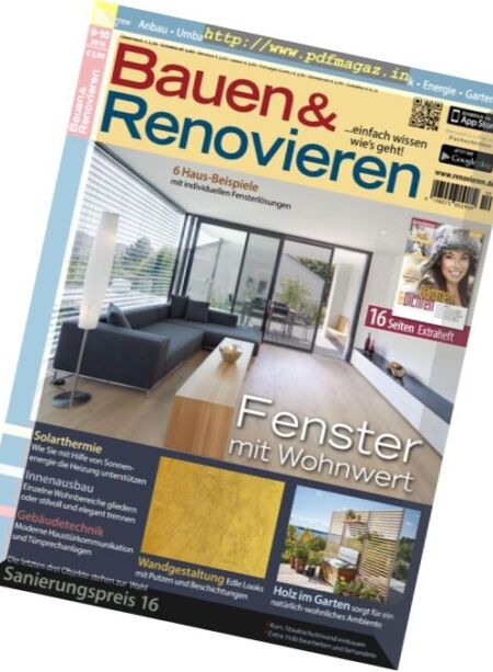 Bauen & Renovieren – September-Oktober 2016 Cover