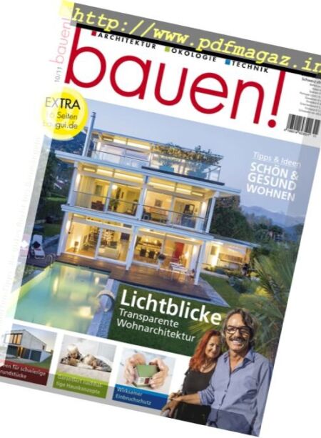 Bauen! – Oktober-November 2016 Cover