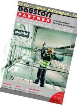 Baustoff Partner – September 2016