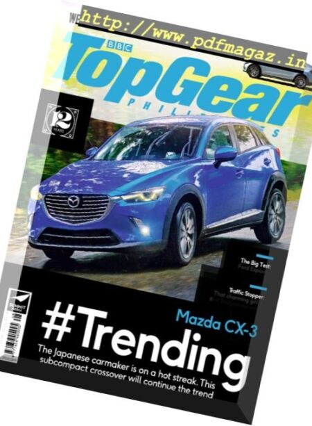BBC Top Gear Philippines – September 2016 Cover