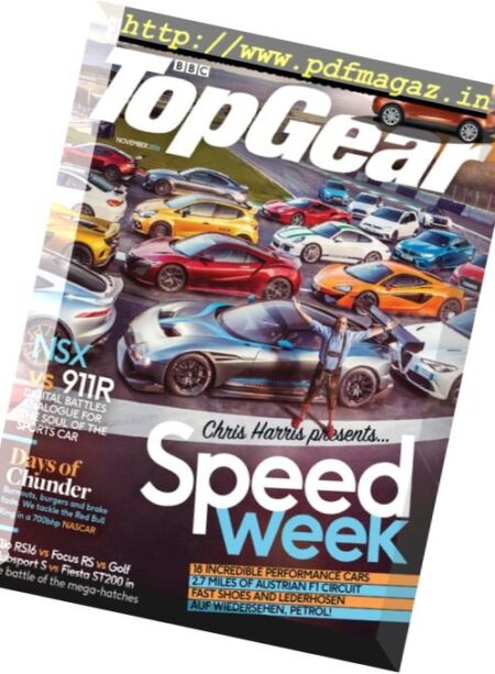 BBC Top Gear UK – November 2016 Cover