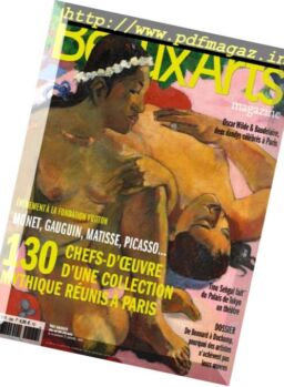 Beaux Arts – Octobre 2016